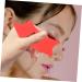 FRCOLOR Eyeliner Aids Eyeliner Pencil Silicone Molds Make up Aid Tools Eyeliner Guard Miss Liquid Auxiliary 10.3x3.8cm Red - Buy Online on GoSupps.com