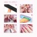 200Pcs Long Nail Forms for Acrylic & Gel Nails - Durable Extension Tips with Numbered Stickers - Buy Online on GoSupps.com