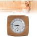 Handmade Cedar Wood Thermo-Hygrometer for Optimal Sauna Climate Monitoring | Perfect for Relaxation - Buy Online on GoSupps.com