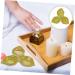 Solust Aromatherapy Bowl - Ceramic Essential Oil Diffuser & Container | Ethereal Oil Shell Plate - Buy Online on GoSupps.com