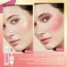 Long-Lasting Liquid Blush Set with Sponge Brush - Waterproof Cheek Makeup for Soft Velvet Finish - 2 PCS - Buy Online on GoSupps.com