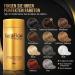 PREMIUM poudre capillaire pour paissir les cheveux - cheveux pleins en 30 secondes - fibres capillaires pour camoufler les cheveux clairs et les zones chauves - 28g (brun clair) - Buy Online on GoSupps.com