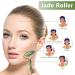 Jade Roller Set & Gua Sha Stone Massage - Natural Anti-Aging Face Tools & Mask Brushes for Radiant Skin - Buy Online on GoSupps.com