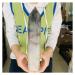 Natural Clear Black Tourmaline Quartz Crystal Obelisk Wand Point 1pc (Size : 1400-1500g)