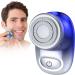 Asheyya Mini Electric Shaver Portable Mini Razor for Men IPX7 Waterproof Cordless Rechargeable Rotary Shavers for Travel Office Business Trip - Buy Online on GoSupps.com