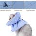 Skymoon Soft Cat Dog Cone Collar | Pet Recovery Comfort Cone Collar - Small Light Blue - Buy Online on GoSupps.com