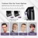 Professional Hair Clippers for Men - Cordless & Corded Barber Clippers | Rechargeable Beard Trimmer | Perfect Father s Day Gifts - Chromed & Black - Buy Online on GoSupps.com