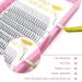 Buy 3D-D-0.10-10 Short Stem Eyelash Extensions | Volume Eyelash Fans | 0.10 D Curl | 12 Pieces Per Pack - Buy Online on GoSupps.com