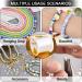 OBSEDE 0.5mm Elastic Cord Beading Thread for Jewelry Making - Round Stretch String Fibre Crafting Cord - Buy Online on GoSupps.com