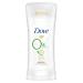 Dove 0% Aluminum Deodorant for Women Moisturizers Cucumber & Green Tea with 24-Hour Odor Protection 2.6 Ounce (Pack of 3)