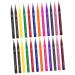 DOITOOL 24 Pcs Eyeliner Pencil Neon Eye Liner Pen Eyeline Liquid Pencil Liquid Eyeliner Water Proof Makeup