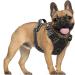 Heele No-Pull Dog Harness for Small Dogs | Adjustable Reflective Breathable with Padded Handle | XS Size Black - Perfect for Comfort & Control - Buy Online on GoSupps.com