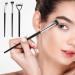 Simarro 3Pcs Eyelash Brush Set | Angle Brush & Steel Tooth Comb for Natural Lifted Lashes & Eyebrows - Portable Makeup Tools for Women & Girls - Buy Online on GoSupps.com