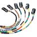 Minihope 21 Inch Spacer Bead Hair Wrap Set - 6 Style Mixed Design Crazy Hair Accessories for Girls and Women - Stackable Tassels Hair Clips with Retro Silver Plated Charm - Boho Plastic Disc - Bright and Fun - Buy Online on GoSupps.com