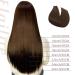 Elailite Real Hair Extensions Tape - Invisible Tape in 20PCs Remy Human Hair 35cm 40g #04 Mittel Braun - Premium Quality - Buy Online on GoSupps.com
