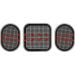 ELIN Council Electrode base padding |Replacement-electrode gel pads-self-adhesive physical gel cushion reusable self-adhesive gel electrodes for muscle massage devices kutteln reduction