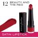 Bourjois Rouge Fabuleux Lipstick 012 Beauty and the Red 2.3g - Long-Lasting Red Lip Color (Pack of 1) - Buy Online on GoSupps.com