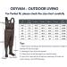 OXYVAN Kids Chest Waders - Waterproof Youth Fishing Waders with Boots Hanger - 8/9 Years Old - Brown - Buy Online on GoSupps.com