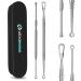 Ultraease Tonsillenstein Remover Set | Effective Almond Stone Remover & Oral Nursing Sticks | 3 Sizes & Glass Cup | Eliminate Bad Breath - Buy Online on GoSupps.com