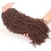 Xtrend 7Packs Nu Soft Locs Crochet Hair 24 Inch Dark Brown Natural Goddess Distressed Faux Locs Soft Locs Wavy Dreadlock Crochet Braids Hair Extensions 18strands/pack for Black Women 30# 24 Inch (Pack of 7) 30# New Soft Locs - Buy Online on GoSupps.com