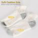 BambooPanPa Diabetic Ankle Socks 6-Pack - Seamless Toe, Non-Binding Top - Women & Men - 3 Black/3 White - Size 9-11 - Buy Online on GoSupps.com