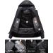FTIMILD Men's Ski Jacket - Waterproof, Warm Winter Mountain Windbreaker with Hood, Black N02, X-Large - Buy Online on GoSupps.com