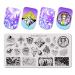 BeautyBigBang Nail Stamp Plate - Star & Butterfly Patterns for Stunning Manicure International Shipping Available - Buy Online on GoSupps.com