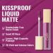 Oulac Liquid Matte Lipstick - Violet Long-Lasting Vegan Gluten-Free | Butterfly Kiss - 4.5 ml (M15) - Buy Online on GoSupps.com