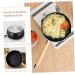ABOOFAN 2pcs Maifan Stone Noodles Pan Iron Frying Pan Small Soup Pot Wok for Induction Cooktop Non Stick Frying Pan Cooking Pan with Lid Cooker Pan Wood Noodle Pot Wooden Handle - Buy Online on GoSupps.com