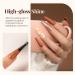 Beetles Gel Nail Polish Base & Matte Top Coat Set - Long Lasting Shine Effect 15ml Black Gel Polish - Buy Online on GoSupps.com