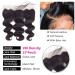 10 Inch Body Wave HD Transparent Lace Frontal Closure - Unprocessed Brazilian Virgin Human Hair for Black Women - 150% Density - Buy Online on GoSupps.com