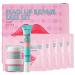 4 In 1 Peach Lip Care Kit With Lip Exfoliator Scrub And Moisturizer Peach Scrub Bubble Hydrating Lip Mask Lip Scrubs Gentle Exfoliating Instant Moisturizing Lip Balm Hydrating For Very Dry Lips