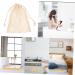 AUTSUPPL 5pcs Soap Storage Bag Luffa Body Scrub Soap Saver Soap Exfoliating Soap Pouch Bag Soaps Cotton Linen - Buy Online on GoSupps.com