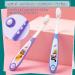 Buy Baby Nano Toothbrush 2-Pack | Soft Children's Toothbrush for Ages 1-6 with Tongue Cleaner - Blue & Violet - Buy Online on GoSupps.com