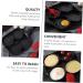 Zerodeko 3 Pcs Frying Pan Omelet Pans Egg Skillet Barbeque Grill Accessories Four- Hole Egg Pan Non Stick Fry Pan Egg Cooking Pot BBQ Accessories for Grill Aluminum Alloy Mini Supplies 38X21X2CMx3pcs Blackx3pcs - Buy Online on GoSupps.com