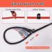 Durable 4.5FT Nylon Dog Slip Lead Leash for Small Medium Dogs - Black - Buy Online on GoSupps.com