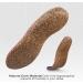 Plantar Fasciitis Relief Cork Insoles | Arch Supports & Orthotics Inserts for Flat Feet & High Arches - Blue (Men 9-10.5/Women 10-11.5 - Buy Online on GoSupps.com