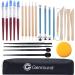 Genround 25 Pcs Polymer Clay Sculpting Tools with Storage Bag - Perfect for Kids and Beginners - Buy Online on GoSupps.com