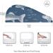 Fishes Undersea Hair Towel 2 Pack | Super Absorbent Quick Dry Hair Turbans for Women & Girls - Buy Online on GoSupps.com
