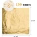 KraftiSky Gold Leaf Sheets - 100 Gold Foil Sheets - 14 x 14 cm Multipurpose Gold Leaf for Nails  Art & DIY Projects  Picture Frames  Home Walls  Interior and Multi Artistic Decoration (Foil) - Buy Online on GoSupps.com