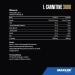Maxler L-Carnitine 3000 - Strawberry Kiwi - High-Dose Vegan Liquid - 3000mg per 25ml - 14 Portions - International Shipping Available - Buy Online on GoSupps.com