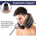 SI WEI Inflatable Cervical Neck Traction Device - Adjustable Neck Stretcher for Instant Pain Relief - Gray - Buy Online on GoSupps.com