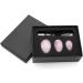 JSDDE YONI EIER - Rose Quartz Egg Massage Stone for Women | 3 Sizes Drilled Silk Cord & Instructions for Muscle Relaxation - Buy Online on GoSupps.com