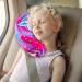 Basumee Unicorn Seat Belt Covers for Kids - Car Seat Head Support & Shoulder Pads for Toddlers and Babies in Red - Buy Online on GoSupps.com