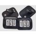 Tysons Breeches Tournament Head Numbers - Black & Brown Leather - Pair of 2 Pieces - Buy Online on GoSupps.com