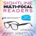 Sightline P303 Medium Fit Multifocus Progressive Reading Glasses - Aqua 1.5x | Shop Internationally - Buy Online on GoSupps.com