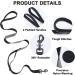 COMSLE Long Leads for Dog Training | 3m/10ft Strong Nylon Dog Leash with Handle | Ideal for Pet Recall, Training, and Outdoor Activities | Black - Buy Online on GoSupps.com