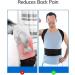 CSCDD Back Brace Posture Corrector Back Straightener Scoliosis and Hunchback Correction Adjustable Posture Trainer(Medium) B Medium - Buy Online on GoSupps.com