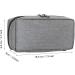 Insulin Cooler Protector Bag - Gray Optional Medicine Cooling Pouch for Travel, Office & Outdoor Sports - Inhaler Case for Elderly & Kids - Keeps Medicine Cool (Grey) - Buy Online on GoSupps.com