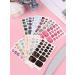 Kalolary Self-Adhesive Nail Film Stickers - 12 Sheets Marbled Nail Art Designs for DIY Manicure & Fashion Decor - Buy Online on GoSupps.com